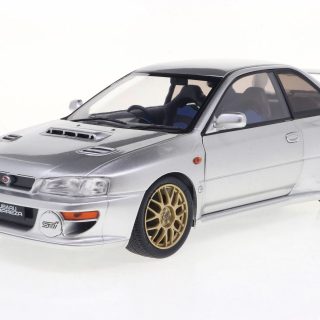 Subaru Impreza 22B 1:18 Solido zilver